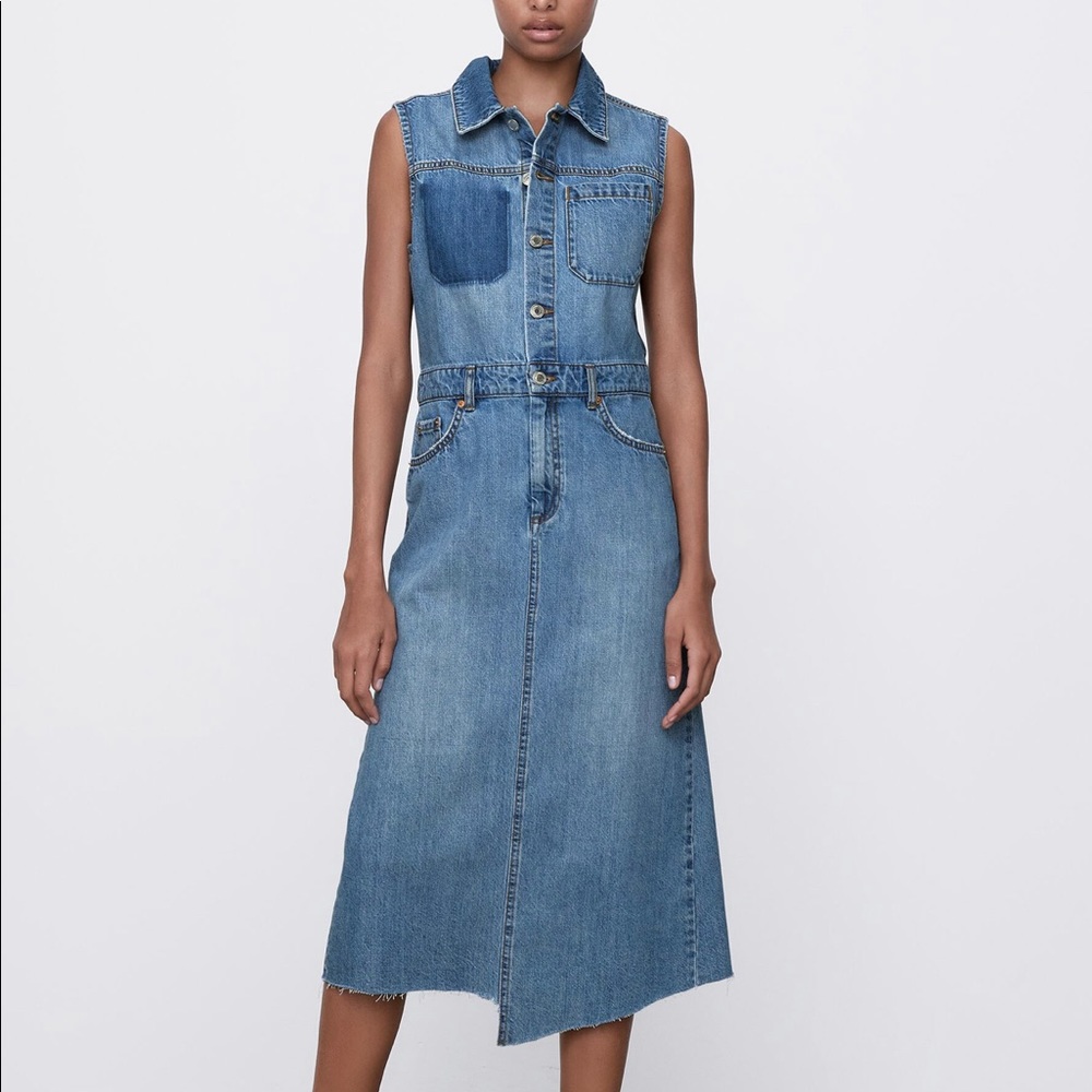 Zara denim dress